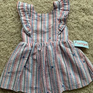Cat & Jack Dress NWT 2T Stars and Stripes